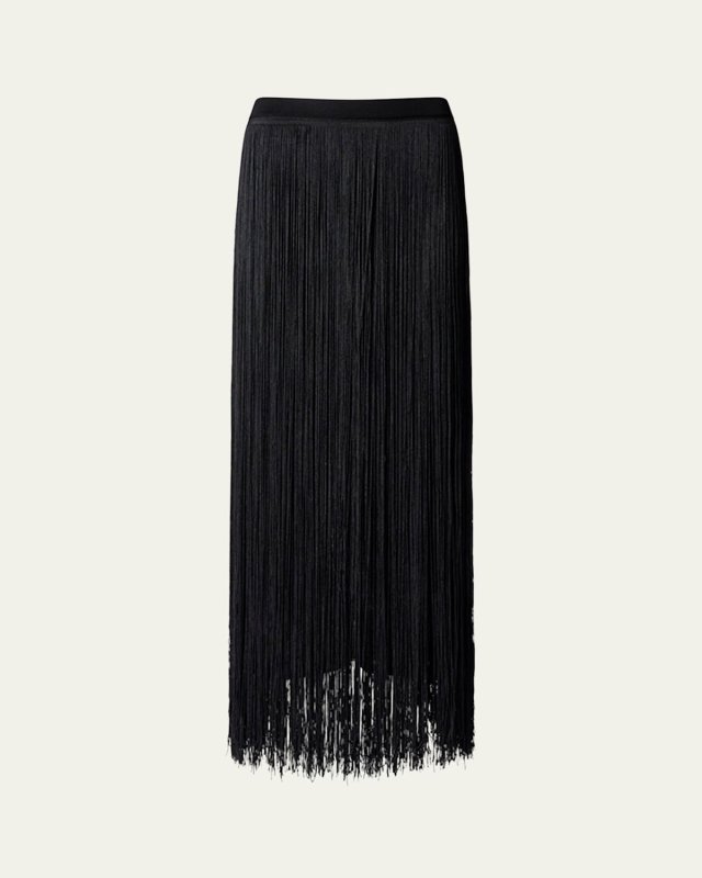 Coby Long Fringe Skirt